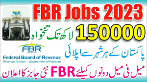 Federal Board of Revenue FBR October Jobs 2023