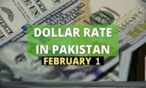 USD to PKR US Dollar Rate in Pakistan on 1 february 2023