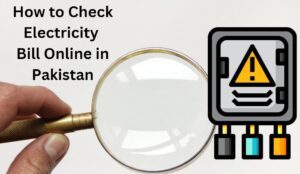 How to Check Electricity Bill Online in Pakistan 2023