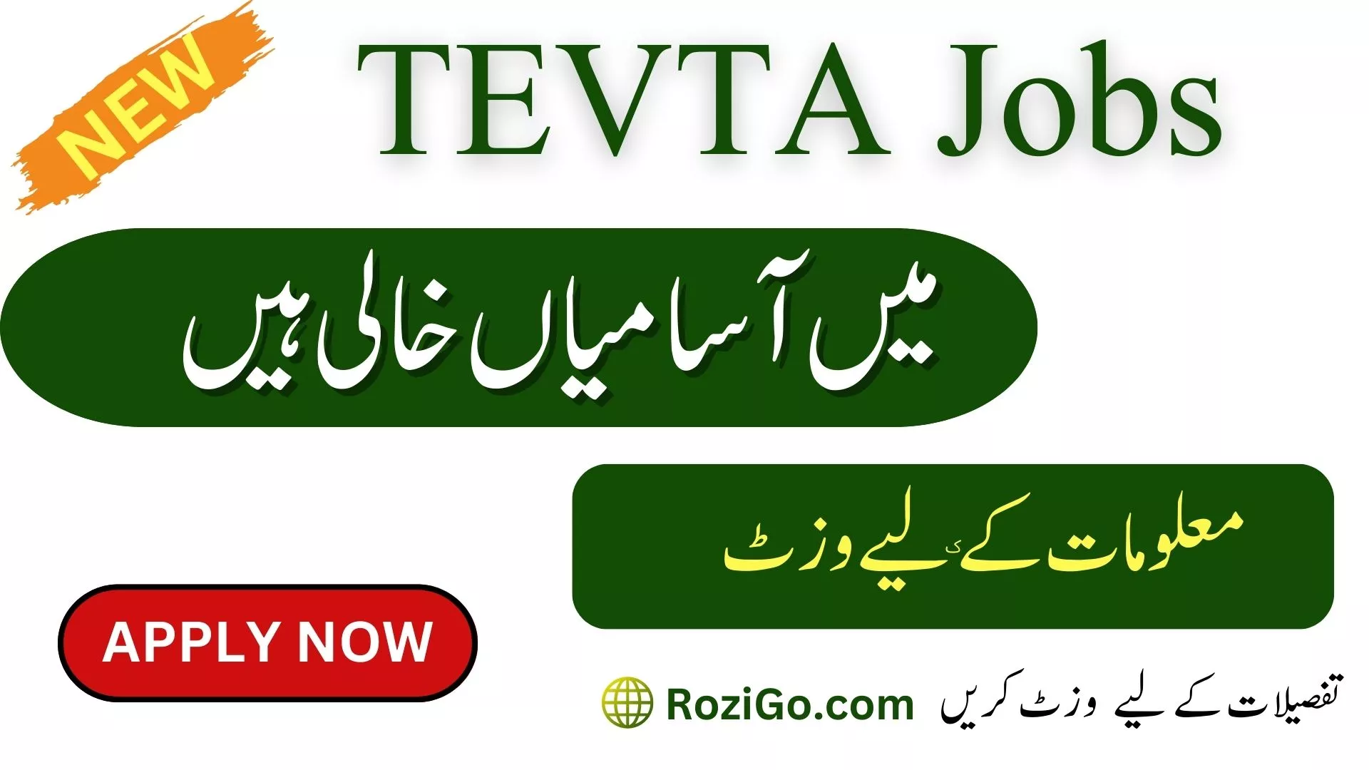 Latest Jobs in TEVTA Punjab