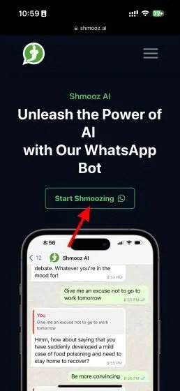 How to Use ChatGpt on Whatsapp
