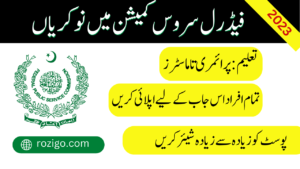 Latest Jobs in FPSC Lecturer 2023 – Apply Online in Federal Service Commission.