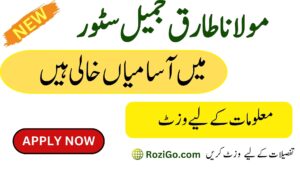 Latest Jobs in MTJ Tariq Jameel Garments Stores 2023