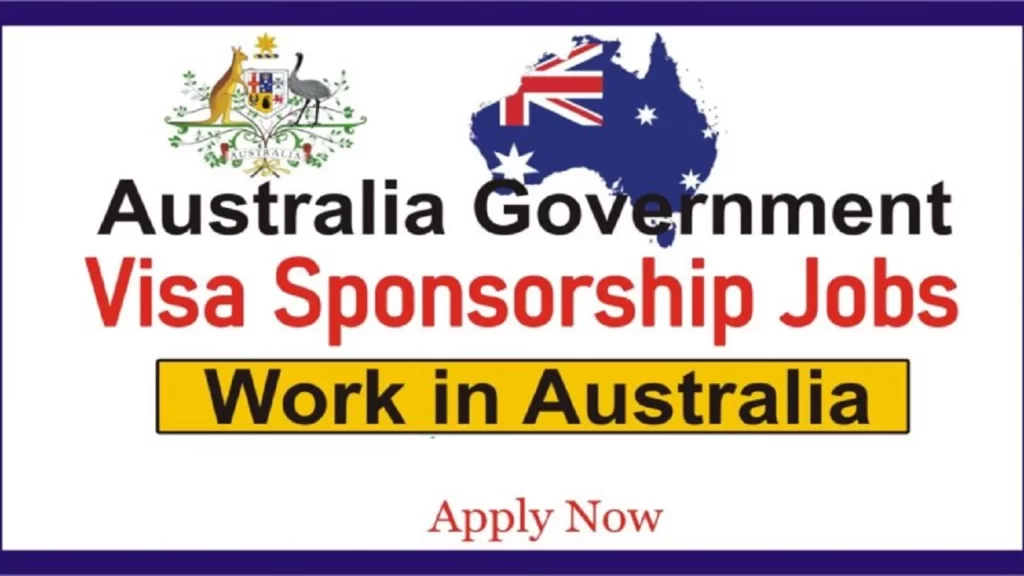 Australia Visa Sponsorship Jobs