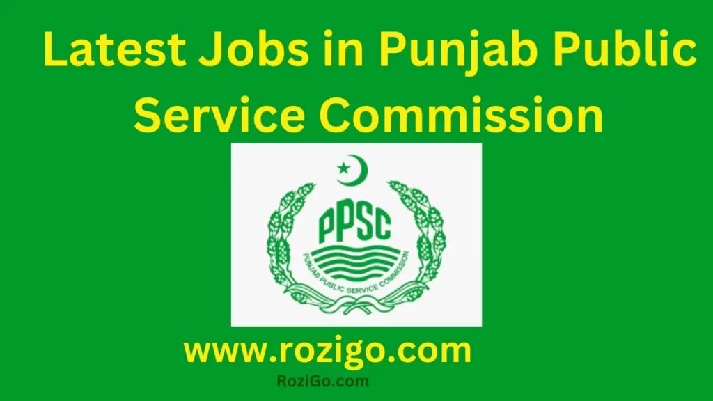 Jobs in Punjab Public Service Commission