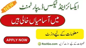 Latest Jobs in Excise and Taxation Department Punjab Jobs 2023