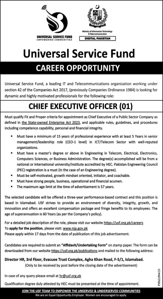 Jobs in Ministry of Information and Technology