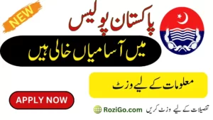 Amazing Vacancies in Punjab Police 2023