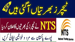 Divisional Public School and College – NTS Teaching Jobs 2023