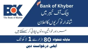 BOK Jobs 2024 – Bank of Khyber Jobs 2024 Apply Onlin