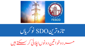 Latest SDO Jobs 2024| Advertisement