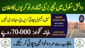 Latest Punjab Daanish School Jobs in Rahim Yar Khan May 2024 Advertisement