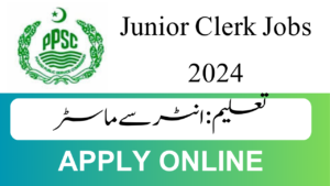 Junior Clerk Jobs 2024| Online Apply