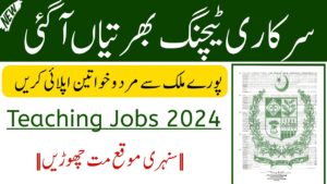 Visiting Teachers Jobs 2024 Announced || Apply Free || Visiting Lecturer Jobs 2024