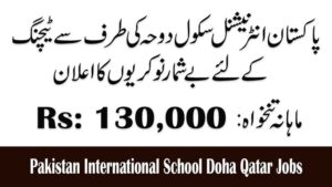 Pakistan International School Jobs 2024 | Teaching Opportunities
