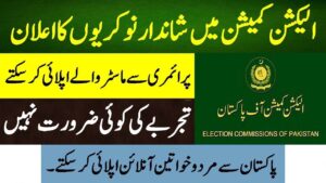 Election Commission Of Pakistan Jobs 2024 || ECP Jobs 2024 || Download Application Form