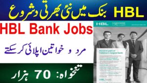 HBL Jobs 2024 || Habib Bank Limited Jobs 2024 || Online Apply