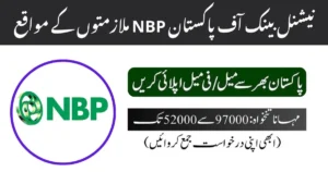 National Bank of Pakistan NBP Teller Jobs 2024 For All Pakistani