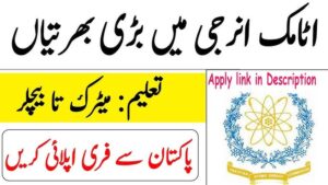 Pakistan Atomic Energy Jobs 2024