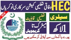 HEC Jobs 2025 | Higher Education Commission Jobs 2025 Online Application