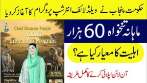 Wildlife Internship Program 2025 Apply Online || Monthly Stiped 60,000 PKR