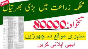 Agriculture Department Punjab Careers 2025 Apply Online