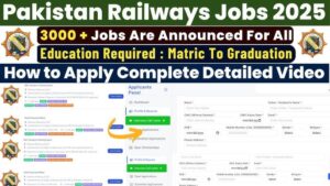 Pakistan Railways Jobs 2025 Latest Advertisement Application Forms