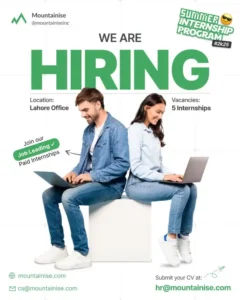 Mountainise Summer Internship Program 2025 Apply Online