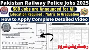 Ministry of Railways Jobs 2025 Govt of Pakistan Current Openings