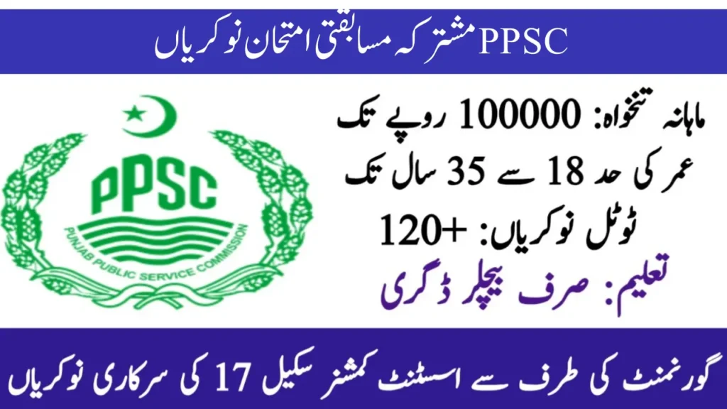 PPSC Combined Competitive Examination 2025