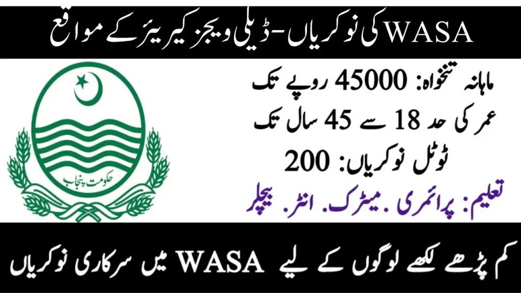 WASA Jobs 2025